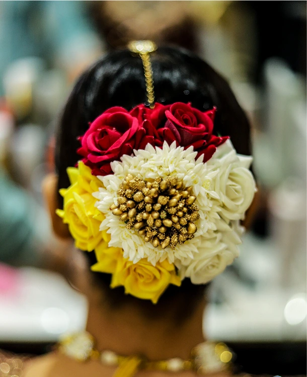 Gorgeous Hairstyle for Wedding by DS Makeup Studio
