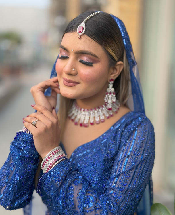 Stunning Bride With Flawless Makeup By DS Makeup Studio Gurgaon