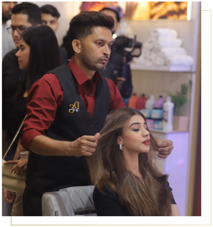 Best hair stylist in Gurgaon with personalized hair treatment in Gurgaon