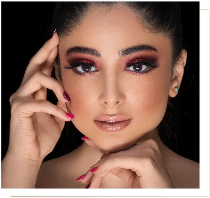 Pretty-women-in-a-cocktail-makeup-look-done-by-Diya-Sharma-the-top-cocktail-make-up-artist-in-Gurgaon