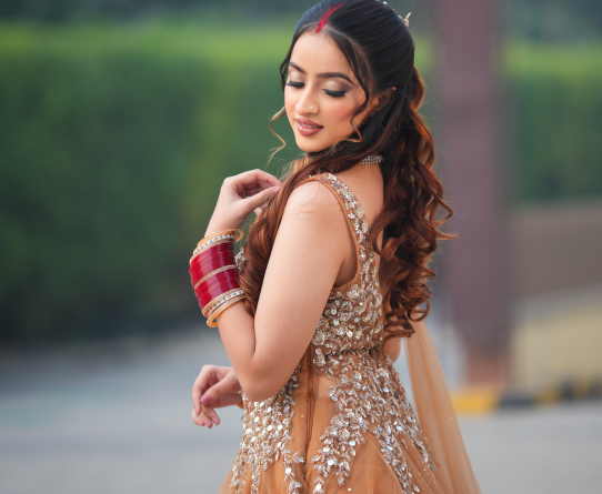 Reception Makeup Services Offered at Diya Sharma Makeup & Hair Studio Gurgaon